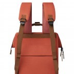 Rucksack Adventurer Medium Bogota mit zwei auswechselbaren Vortaschen Koralle, Farbe: orange, Marke: Cabaia, EAN: 3701328303886, Abmessungen in cm: 27x41x16, Bild 9 von 10