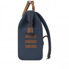 Rucksack Adventurer Medium Chicago mit zwei auswechselbaren Vortaschen Navy, Farbe: blau/petrol, Marke: Cabaia, EAN: 3701328319450, Abmessungen in cm: 27x41x16, Bild 5 von 10