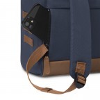 Rucksack Adventurer Medium Chicago mit zwei auswechselbaren Vortaschen Navy, Farbe: blau/petrol, Marke: Cabaia, EAN: 3701328319450, Abmessungen in cm: 27x41x16, Bild 10 von 10
