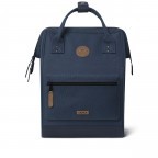Rucksack Adventurer Medium Reykjavik mit zwei auswechselbaren Vortaschen Dunkelblau, Farbe: blau/petrol, Marke: Cabaia, EAN: 3701328303374, Abmessungen in cm: 27x41x16, Bild 3 von 10