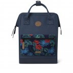 Rucksack Adventurer Medium Reykjavik mit zwei auswechselbaren Vortaschen Dunkelblau, Farbe: blau/petrol, Marke: Cabaia, EAN: 3701328303374, Abmessungen in cm: 27x41x16, Bild 2 von 10