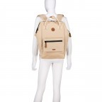 Rucksack Adventurer Large Lobito mit zwei auswechselbaren Vortaschen Beige, Farbe: beige, Marke: Cabaia, EAN: 3667022008604, Abmessungen in cm: 29x46x17, Bild 7 von 11