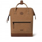 Rucksack Adventurer Medium Moscow mit zwei auswechselbaren Vortaschen Camel, Farbe: cognac, Marke: Cabaia, EAN: 3701328351306, Abmessungen in cm: 27x41x16, Bild 3 von 10