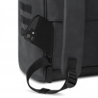 Rucksack Adventurer Large Le Havre mit zwei auswechselbaren Vortaschen Anthra, Farbe: anthrazit, Marke: Cabaia, EAN: 3701328375395, Abmessungen in cm: 29x46x17, Bild 10 von 10