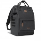 Rucksack Adventurer Large Le Havre mit zwei auswechselbaren Vortaschen Anthra, Farbe: anthrazit, Marke: Cabaia, EAN: 3701328375395, Abmessungen in cm: 29x46x17, Bild 4 von 10