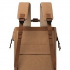 Rucksack Adventurer Large Moscow mit zwei auswechselbaren Vortaschen Camel, Farbe: cognac, Marke: Cabaia, EAN: 3701328357476, Abmessungen in cm: 29x46x17, Bild 9 von 10