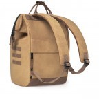 Rucksack Adventurer Large Colombo mit zwei auswechselbaren Vortaschen Camel, Farbe: cognac, Marke: Cabaia, EAN: 3701328399957, Abmessungen in cm: 29x49x17, Bild 6 von 9
