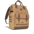 Rucksack Adventurer Large Colombo mit zwei auswechselbaren Vortaschen Camel, Farbe: cognac, Marke: Cabaia, EAN: 3701328399957, Abmessungen in cm: 29x49x17, Bild 4 von 9