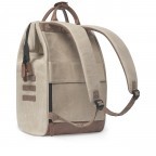 Rucksack Adventurer Large Rabat mit zwei auswechselbaren Vortaschen Hellbraun, Farbe: braun, Marke: Cabaia, EAN: 3667022008369, Abmessungen in cm: 29x49x17, Bild 6 von 9