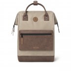 Rucksack Adventurer Large Rabat mit zwei auswechselbaren Vortaschen Hellbraun, Farbe: braun, Marke: Cabaia, EAN: 3667022008369, Abmessungen in cm: 29x49x17, Bild 2 von 9