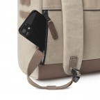 Rucksack Adventurer Large Rabat mit zwei auswechselbaren Vortaschen Hellbraun, Farbe: braun, Marke: Cabaia, EAN: 3667022008369, Abmessungen in cm: 29x49x17, Bild 9 von 9