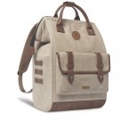 Rucksack Adventurer Large Rabat mit zwei auswechselbaren Vortaschen Hellbraun, Farbe: braun, Marke: Cabaia, EAN: 3667022008369, Abmessungen in cm: 29x49x17, Bild 4 von 9