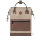 Rucksack Adventurer Medium Rabat mit zwei auswechselbaren Vortaschen Hellbraun, Farbe: braun, Marke: Cabaia, EAN: 3667022007768, Abmessungen in cm: 27x41x16, Bild 2 von 12