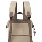 Rucksack Adventurer Medium Rabat mit zwei auswechselbaren Vortaschen Hellbraun, Farbe: braun, Marke: Cabaia, EAN: 3667022007768, Abmessungen in cm: 27x41x16, Bild 11 von 12