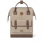 Rucksack Adventurer Medium Rabat mit zwei auswechselbaren Vortaschen Hellbraun, Farbe: braun, Marke: Cabaia, EAN: 3667022007768, Abmessungen in cm: 27x41x16, Bild 3 von 12