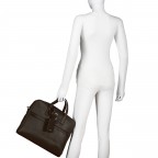 Aktentasche Zair Document Case S Dark Brown, Farbe: braun, Marke: BOSS, EAN: 4063546937335, Abmessungen in cm: 38x30x8.5, Bild 4 von 7
