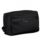 Kulturbeutel Ray Nylon Washbag Black, Farbe: schwarz, Marke: BOSS, EAN: 4063546792149, Abmessungen in cm: 23.5x16x10, Bild 2 von 5