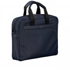 Aktentasche Jinko Evo_Document Case mit Laptopfach 14 Zoll Dark Blue, Farbe: blau/petrol, Marke: BOSS, EAN: 4063546937724, Abmessungen in cm: 39x29x9, Bild 2 von 7