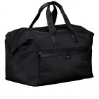 Reisetasche Ray Soft Holdall_N Black, Farbe: schwarz, Marke: BOSS, EAN: 4063546937892, Abmessungen in cm: 45x27x26, Bild 2 von 6