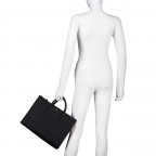 Handtasche Sandy Tote Bag Medium Black, Farbe: schwarz, Marke: BOSS, EAN: 4063546926926, Abmessungen in cm: 36x27.5x13.5, Bild 4 von 7