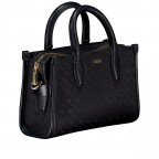 Handtasche Sandy Small Tote Black, Farbe: schwarz, Marke: BOSS, EAN: 4063546926940, Abmessungen in cm: 22x15x7.5, Bild 2 von 7