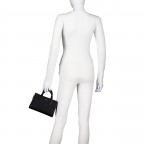 Handtasche Sandy Small Tote Black, Farbe: schwarz, Marke: BOSS, EAN: 4063546926940, Abmessungen in cm: 22x15x7.5, Bild 4 von 7