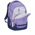 Rucksack Mate Limited Edition Tarp Frosty Lilac, Farbe: flieder/lila, Marke: Coocazoo, EAN: 4047443535818, Abmessungen in cm: 30x44x22, Bild 5 von 8