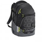 Rucksack Mate Limited Edition Tarp Black Thunder, Farbe: schwarz, Marke: Coocazoo, EAN: 4047443535825, Abmessungen in cm: 30x44x22, Bild 3 von 8