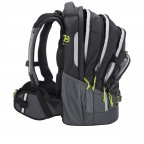 Rucksack Mate Limited Edition Tarp Black Thunder, Farbe: schwarz, Marke: Coocazoo, EAN: 4047443535825, Abmessungen in cm: 30x44x22, Bild 6 von 8