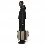 Shopper Tote Bag Mini Beige, Farbe: beige, Marke: Rains, EAN: 5715793003637, Abmessungen in cm: 35x36x13, Bild 3 von 4