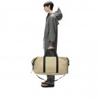 Reisetasche Hilo Weekend Bag Large Beige, Farbe: beige, Marke: Rains, EAN: 5715793003750, Abmessungen in cm: 60x29x27, Bild 3 von 5