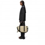 Reisetasche Hilo Weekend Bag Small Beige, Farbe: beige, Marke: Rains, EAN: 5715793003798, Abmessungen in cm: 40x23x20, Bild 3 von 5