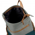 Rucksack Los Angeles FU51 Petrol, Farbe: blau/petrol, Marke: Blackbeat, EAN: 4066727008299, Abmessungen in cm: 27x31.5x7.5, Bild 8 von 8