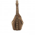 Beuteltasche Suede By my Side big Camel, Farbe: cognac, Marke: Abro, EAN: 4067278785714, Abmessungen in cm: 40x21x10, Bild 3 von 8
