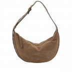 Beuteltasche Suede By my Side big Camel, Farbe: cognac, Marke: Abro, EAN: 4067278785714, Abmessungen in cm: 40x21x10, Bild 1 von 8