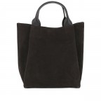 Handtasche Suede Shopper Essential Medium Dark Brown, Farbe: braun, Marke: Abro, EAN: 4067278767413, Abmessungen in cm: 32x32x18, Bild 4 von 9