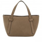 Handtasche Suede Cosmo Mini Camel, Farbe: cognac, Marke: Abro, EAN: 4067278770468, Abmessungen in cm: 15.5x13x11, Bild 4 von 8
