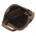 Beuteltasche Cosmo Suede Camel, Farbe: cognac, Marke: Abro, EAN: 4067278770857, Abmessungen in cm: 20x31x17, Bild 5 von 5