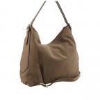 Beuteltasche Carina Suede Camel, Farbe: cognac, Marke: Abro, EAN: 4067278778839, Abmessungen in cm: 41x37x13, Bild 2 von 7