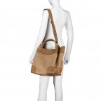 Handtasche Dalia Essential Large Mohair Camel Caramel, Farbe: cognac, Marke: Abro, EAN: 4067278768168, Abmessungen in cm: 30.5x32x18.5, Bild 5 von 7