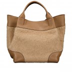 Handtasche Dalia Essential Large Mohair Camel Caramel, Farbe: cognac, Marke: Abro, EAN: 4067278768168, Abmessungen in cm: 30.5x32x18.5, Bild 3 von 7