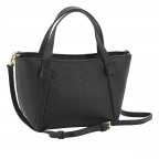 Tasche Tekla Cosmo Mini Black Gold, Farbe: schwarz, Marke: Abro, EAN: 4067278769837, Abmessungen in cm: 15.5x13x11, Bild 2 von 8