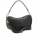Beuteltasche Dalia Crossbody Bag Willow Black Gold, Farbe: schwarz, Marke: Abro, EAN: 4067278765198, Abmessungen in cm: 21x12x5, Bild 2 von 9