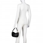Beuteltasche Dalia Crossbody Bag Willow Black Gold, Farbe: schwarz, Marke: Abro, EAN: 4067278765198, Abmessungen in cm: 21x12x5, Bild 5 von 9