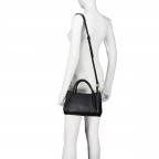 Handtasche Dalia Willow S Black Gold, Farbe: schwarz, Marke: Abro, EAN: 4067278764498, Abmessungen in cm: 25x17x8, Bild 6 von 8
