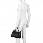 Handtasche Dalia Willow S Black Gold, Farbe: schwarz, Marke: Abro, EAN: 4067278764498, Abmessungen in cm: 25x17x8, Bild 5 von 8