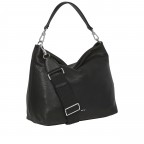 Beuteltasche Dalia Kaia Black Nickel, Farbe: schwarz, Marke: Abro, EAN: 4067278388779, Abmessungen in cm: 34x32x14, Bild 2 von 8