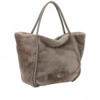 Shopper Dalia Willow L Shearling Tope, Farbe: taupe/khaki, Marke: Abro, EAN: 4067278787572, Abmessungen in cm: 50x29x15, Bild 2 von 6