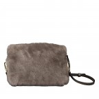 Umhängetasche Dalia Crossbody Kaia Shearling Tope, Farbe: taupe/khaki, Marke: Abro, EAN: 4067278787695, Abmessungen in cm: 21x15x7, Bild 3 von 6