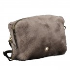 Umhängetasche Dalia Crossbody Kaia Shearling Tope, Farbe: taupe/khaki, Marke: Abro, EAN: 4067278787695, Abmessungen in cm: 21x15x7, Bild 2 von 6